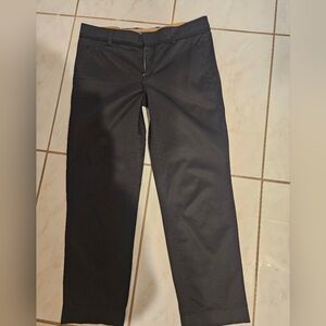 Vince Black Chinos Straight Leg Pants, New sz 4